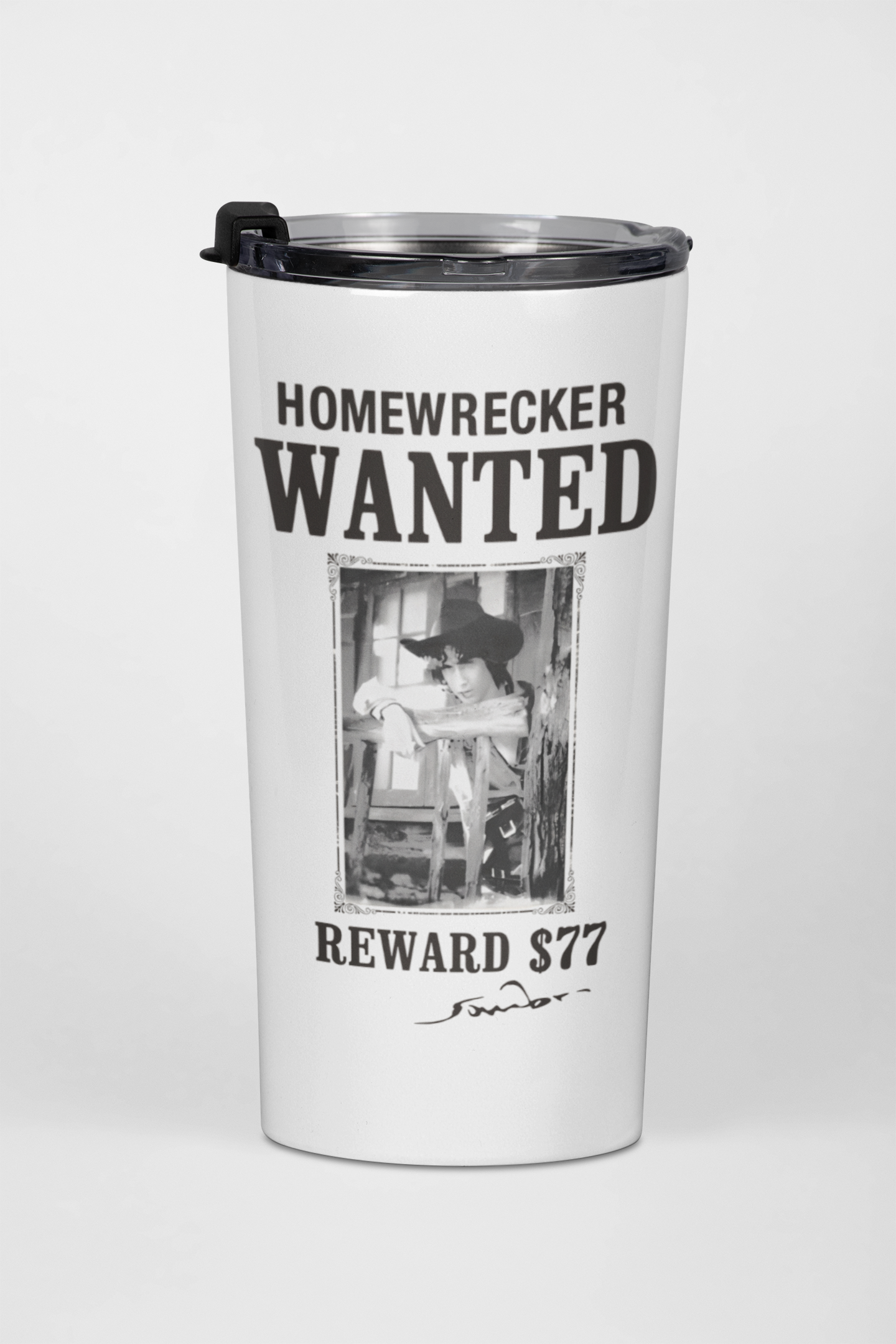 Homewrecker Wanted Water Bottle
