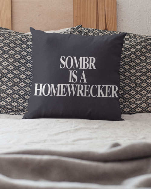 Sombr Is A Homewrecker Pillow Case